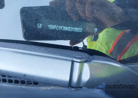 2019 Honda Civic Ex из США, поврежденный, VIN 19XFC1F39KE018502